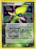 Dark Celebi - 4/101 - Rare - Reverse Holo